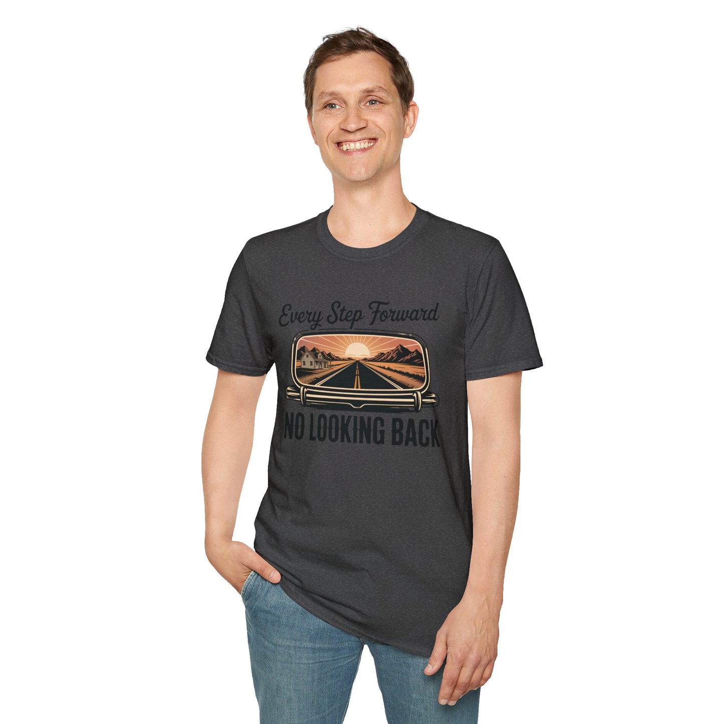 Adventure Road Trip Unisex T-Shirt - 'RUN' - No Looking Back Design