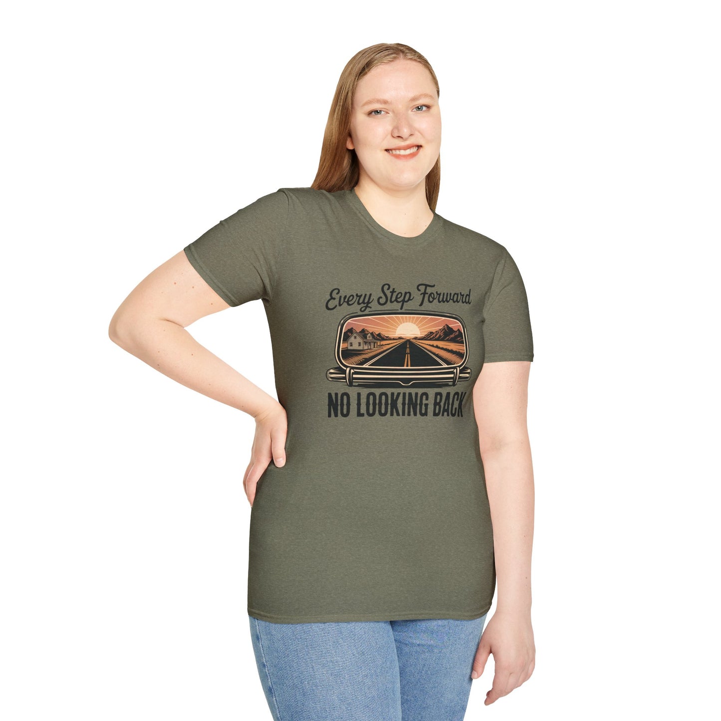 Adventure Road Trip Unisex T-Shirt - 'RUN' - No Looking Back Design