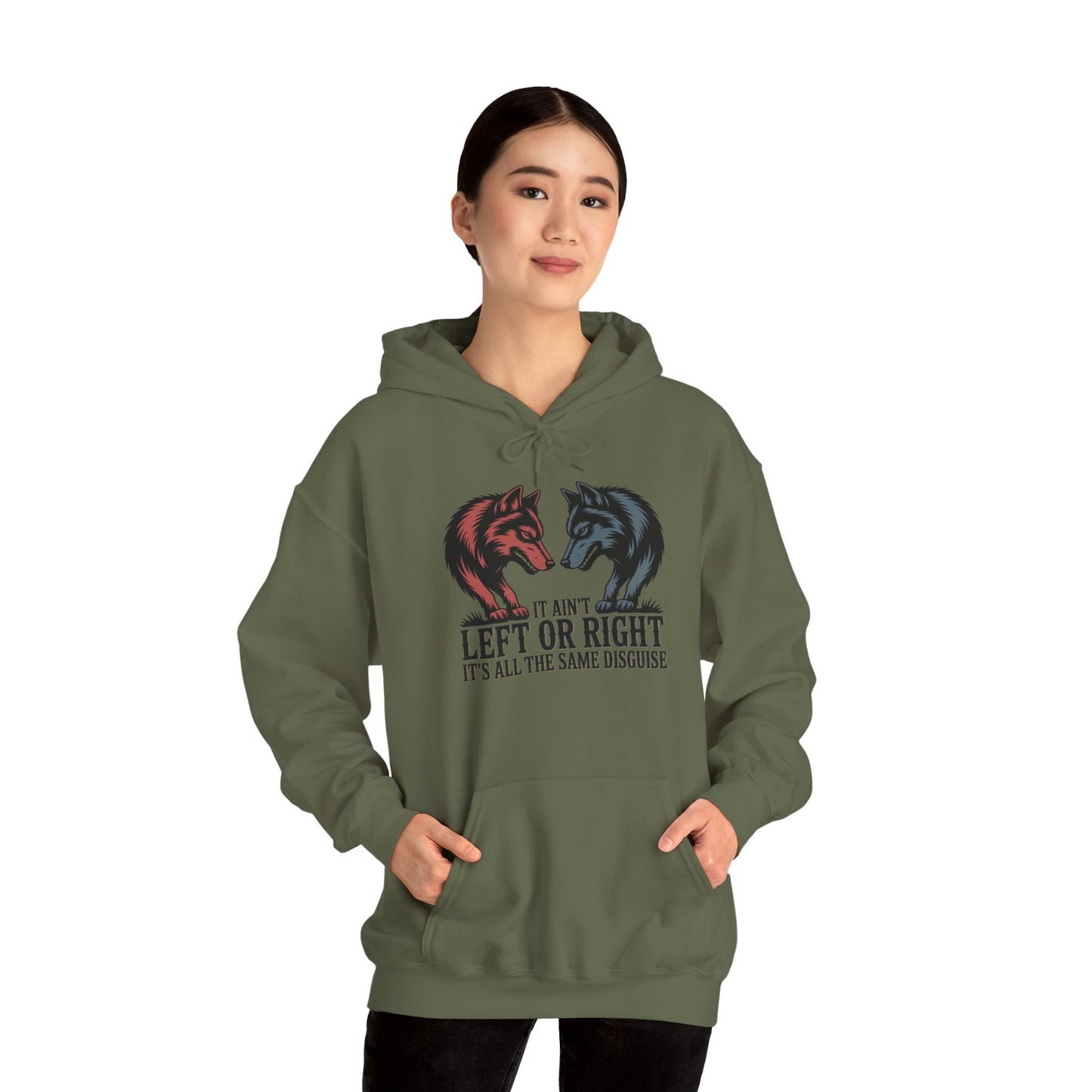 Walker Jackson "Two Wolves in the Night" Hoodie - Political Unity Country Music Sweatshirt