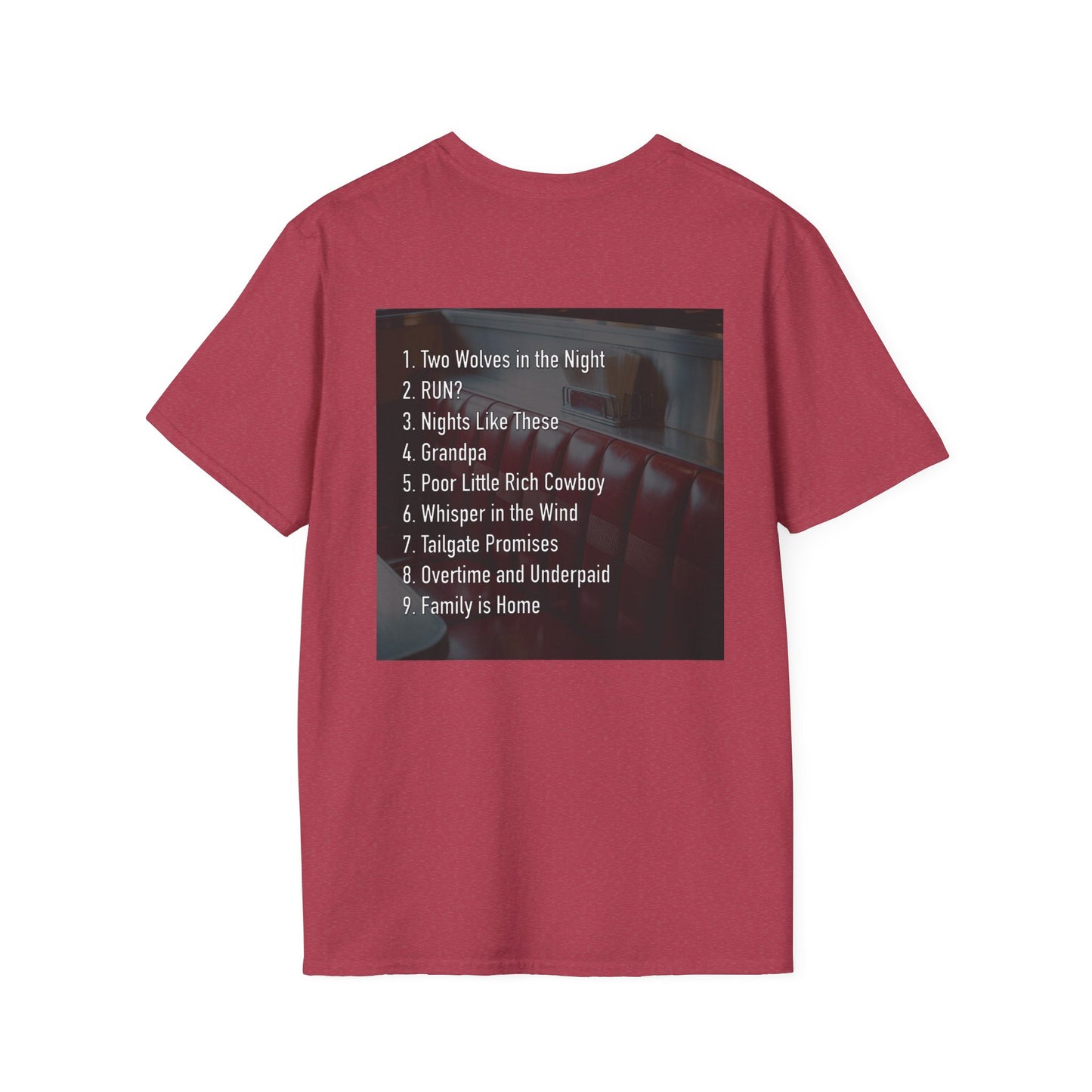 Walker Jackson 'Leftovers' Album Cover Design - Music Lover Unisex T-Shirt