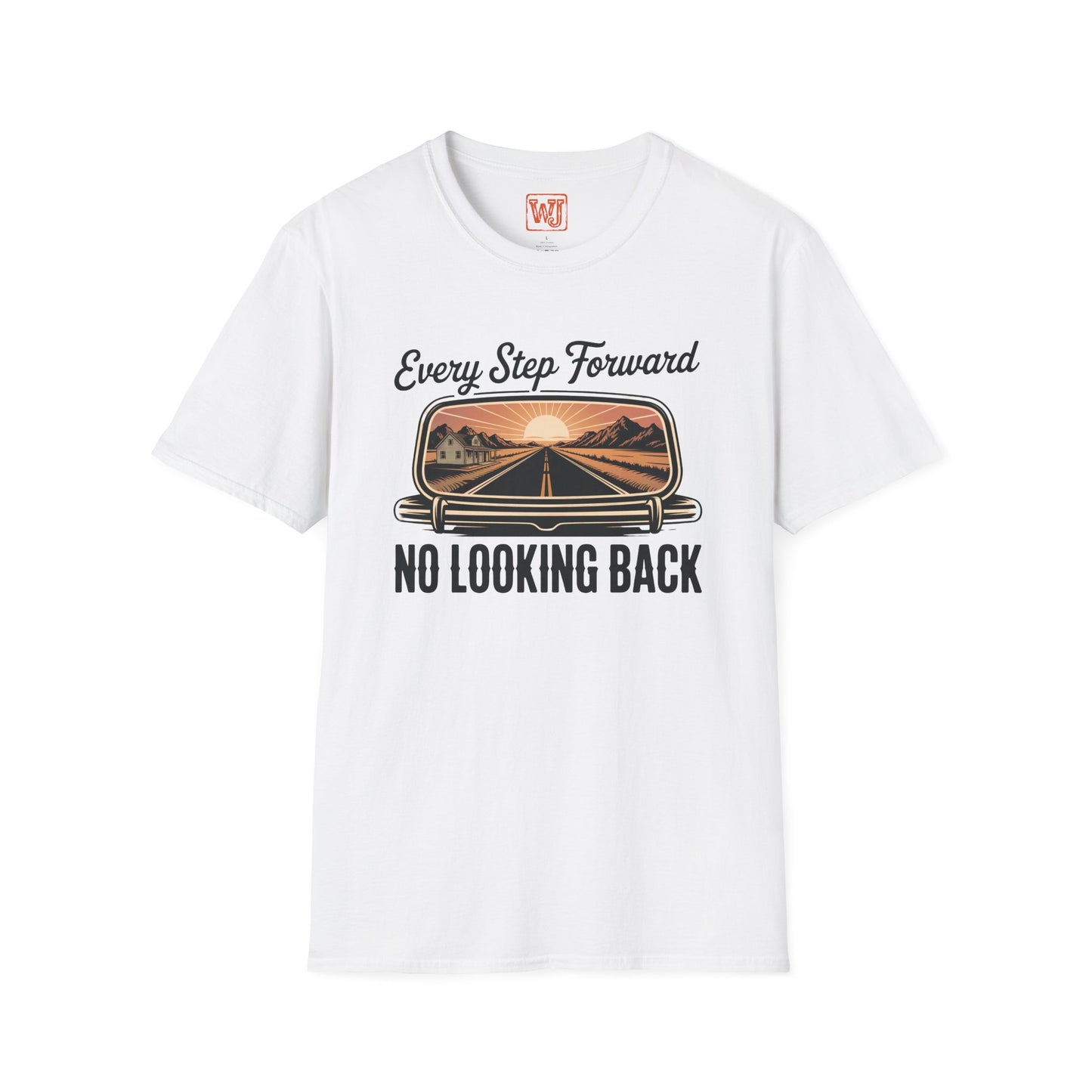 Adventure Road Trip Unisex T-Shirt - 'RUN' - No Looking Back Design