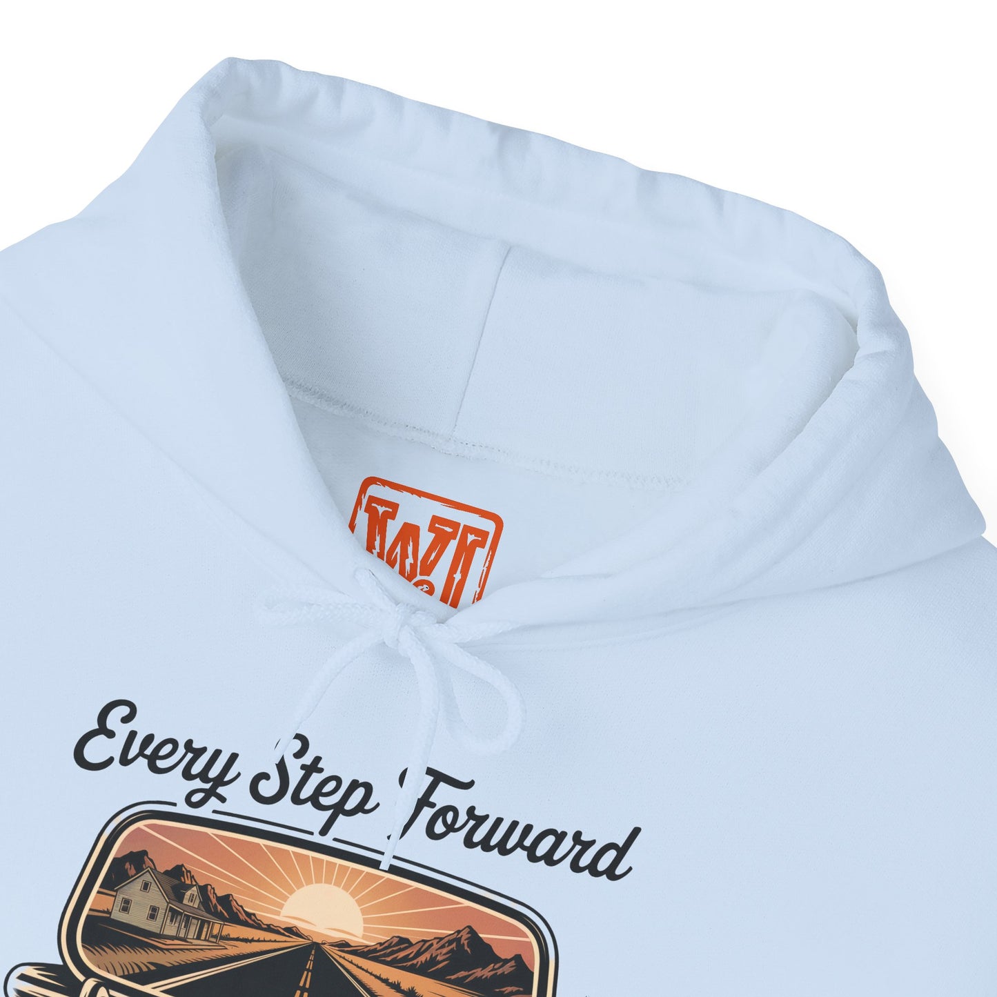 Walker Jackson "RUN?" Hoodie - "No Looking Back" Highway Design Country Music Sweatshirt