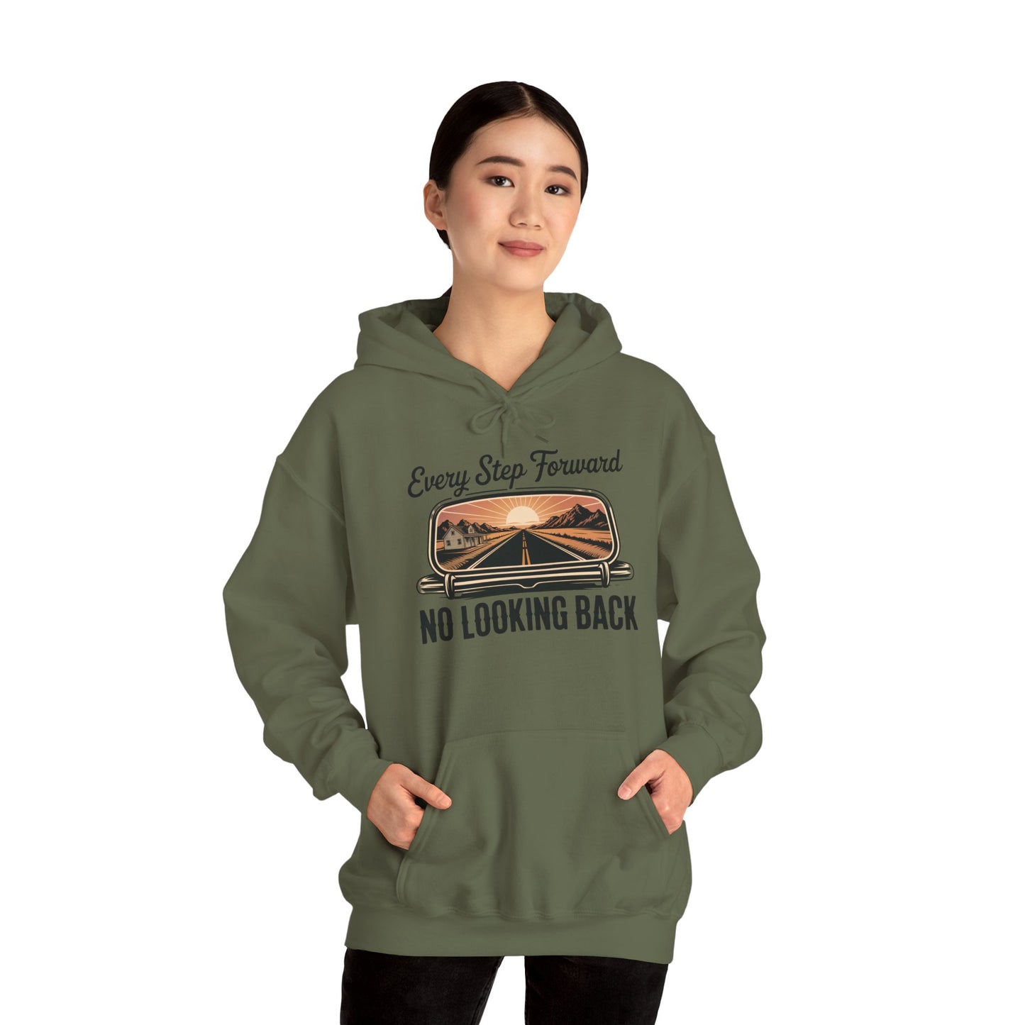 Walker Jackson "RUN?" Hoodie - "No Looking Back" Highway Design Country Music Sweatshirt