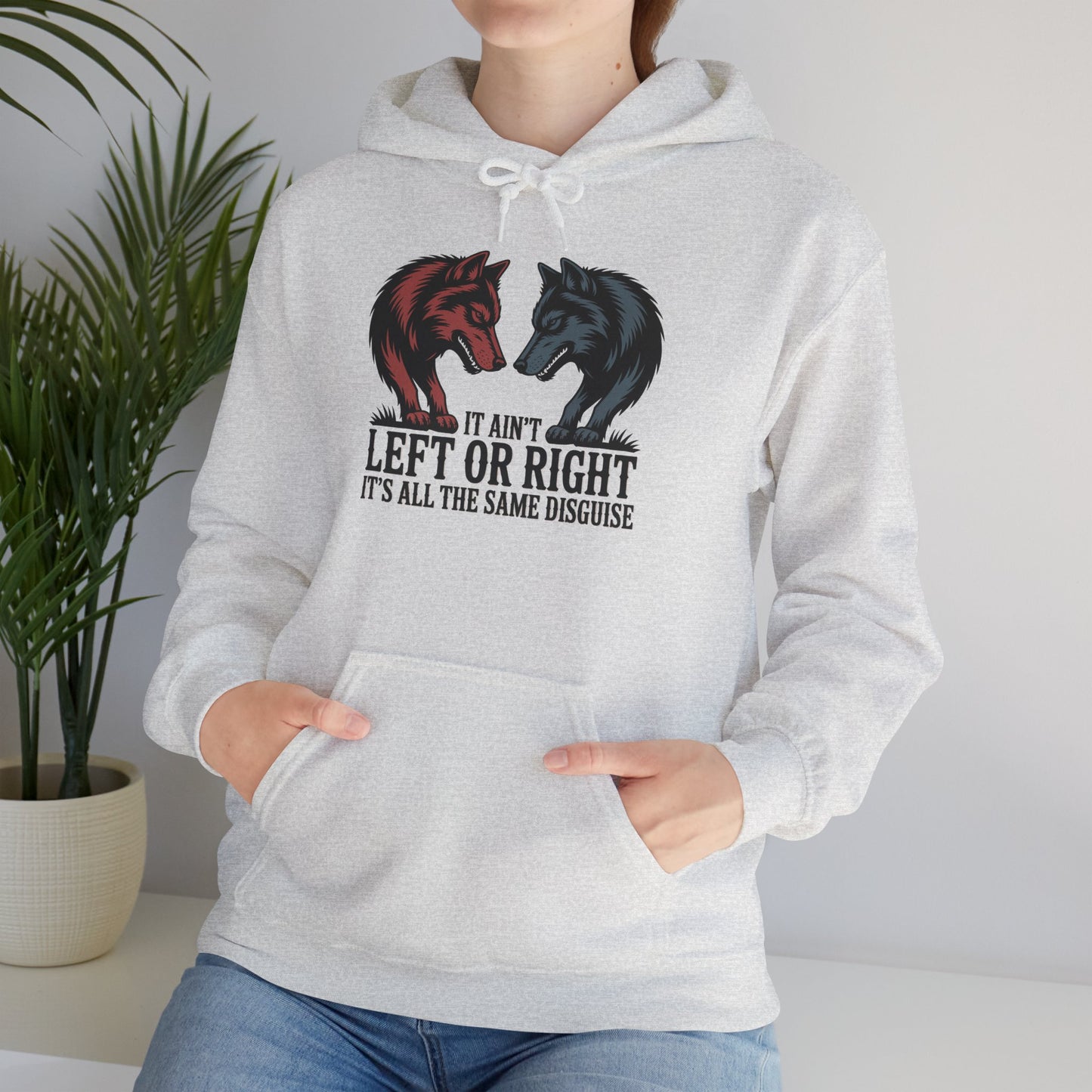 Walker Jackson "Two Wolves in the Night" Hoodie - Political Unity Country Music Sweatshirt
