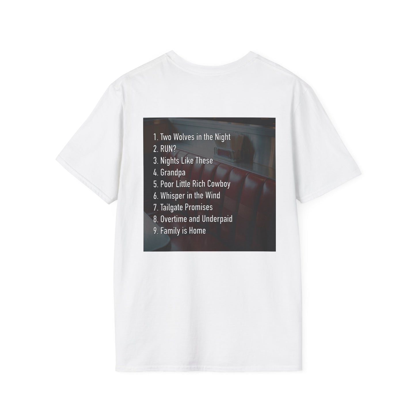 Walker Jackson 'Leftovers' Album Cover Design - Music Lover Unisex T-Shirt