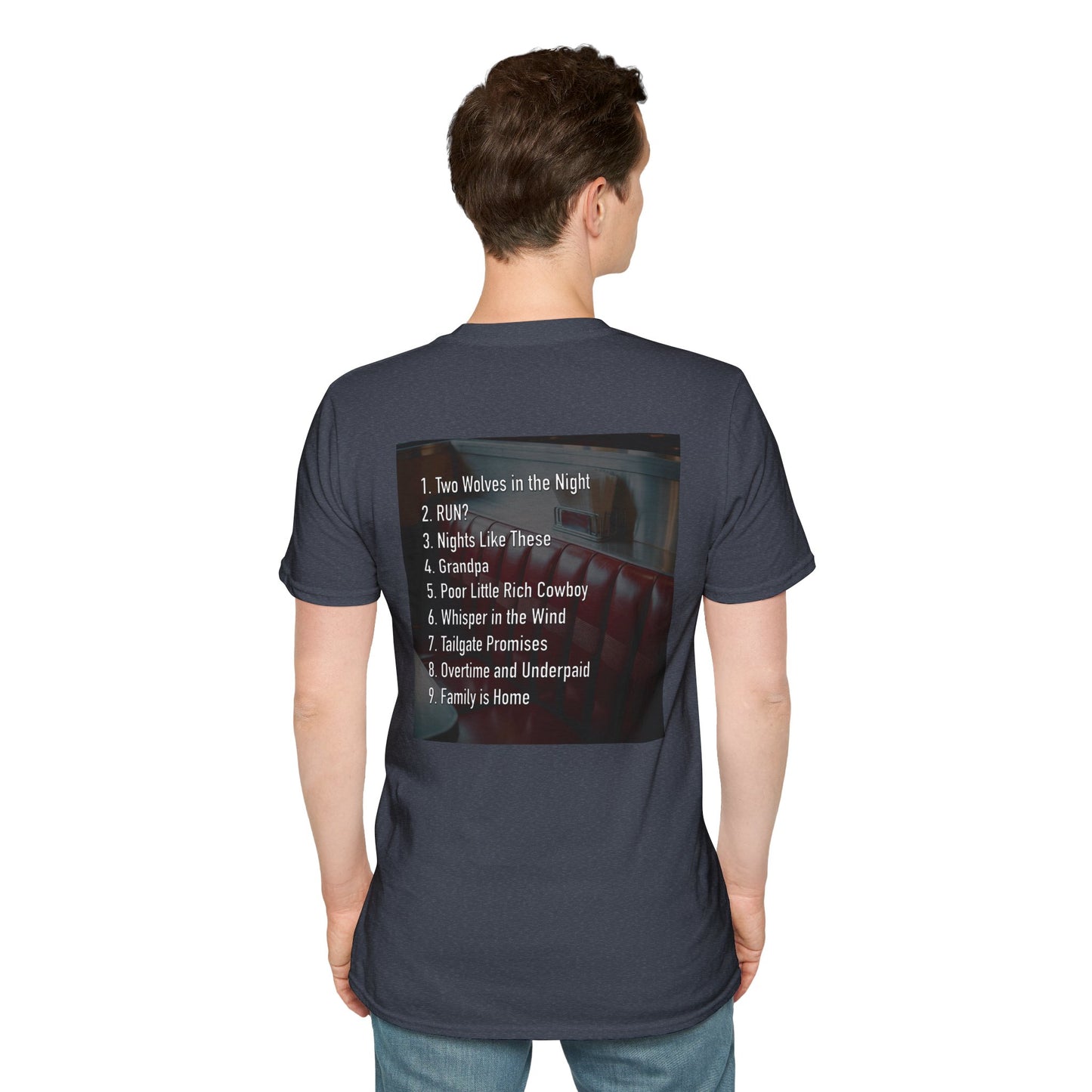Walker Jackson 'Leftovers' Album Cover Design - Music Lover Unisex T-Shirt