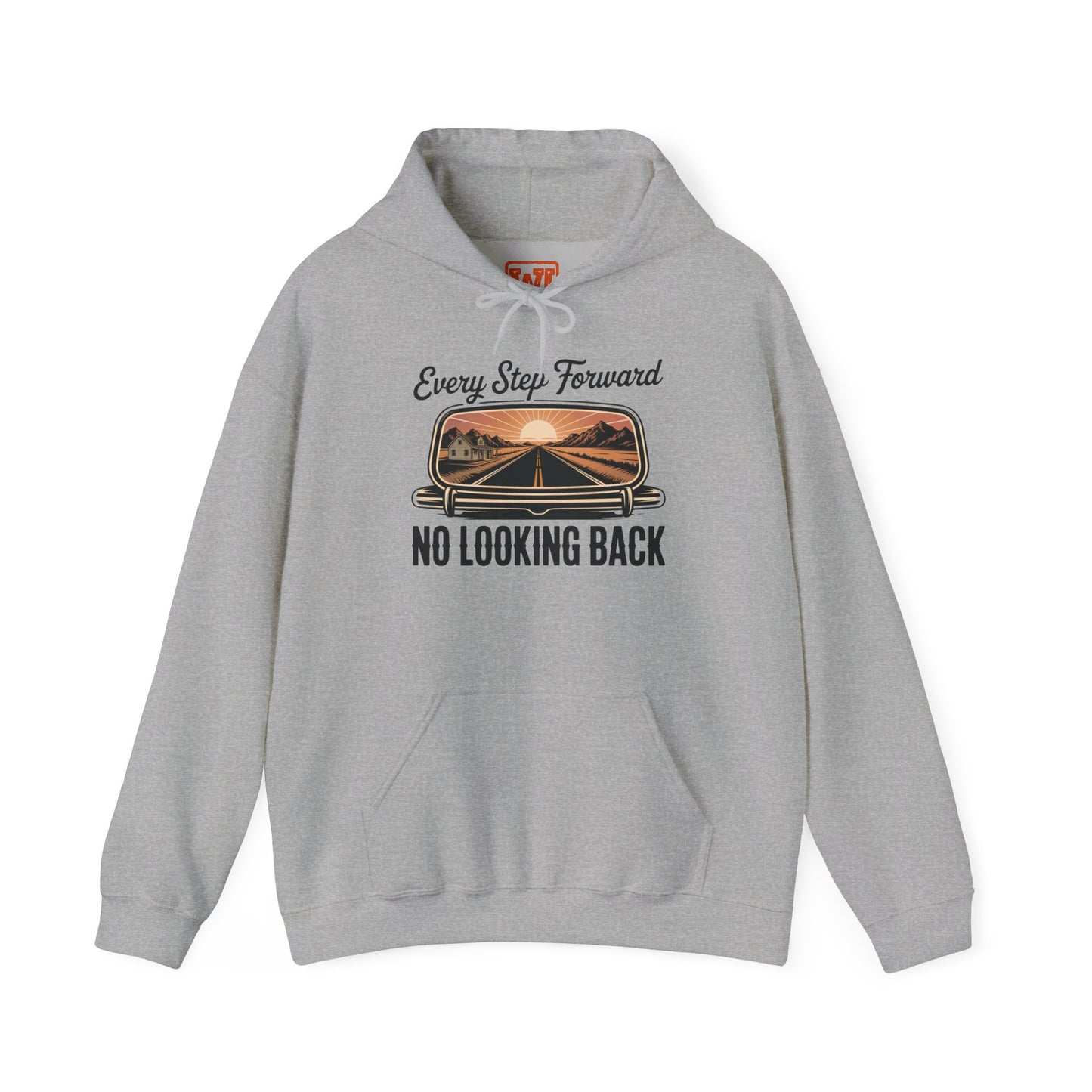 Walker Jackson "RUN?" Hoodie - "No Looking Back" Highway Design Country Music Sweatshirt