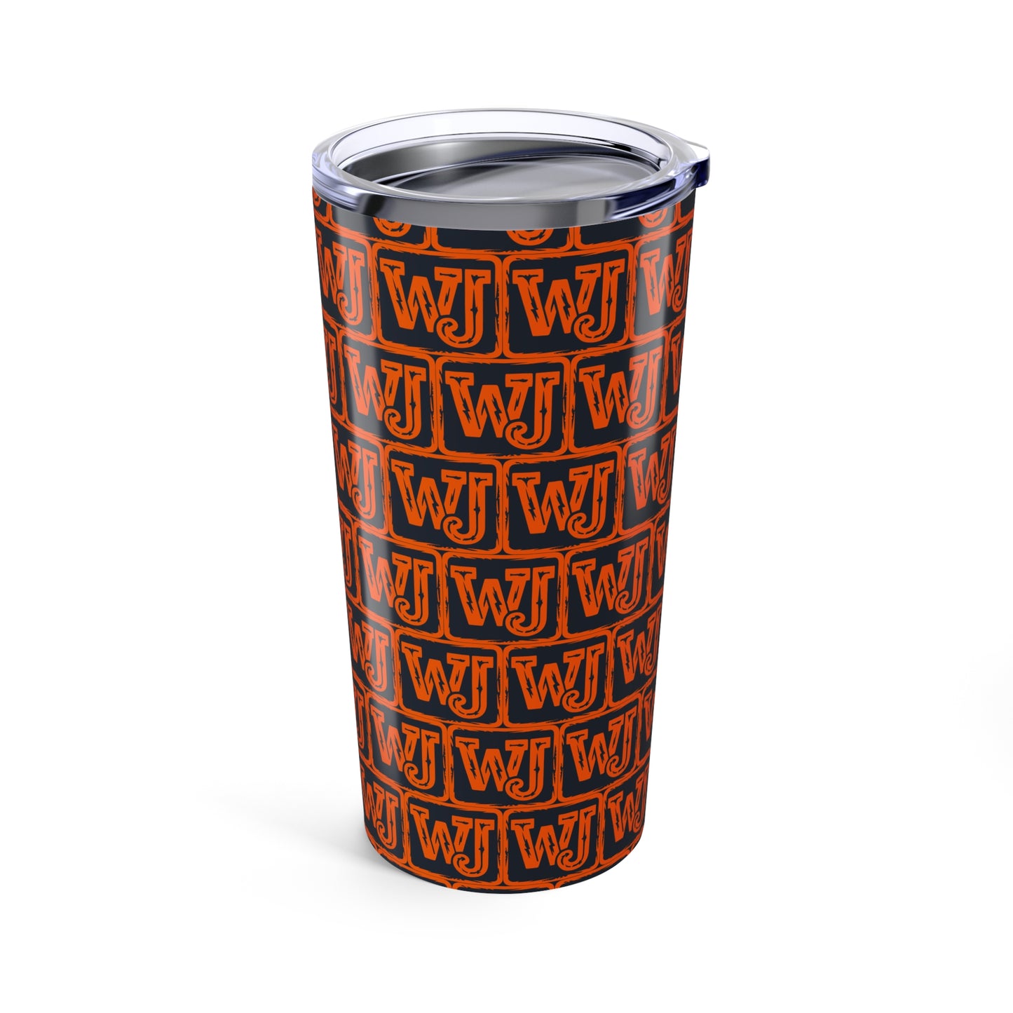 Stylish Insulated Tumbler - Walker Jackson WJ Logo, Travel Mug, Beverage Holder, Everyday Use