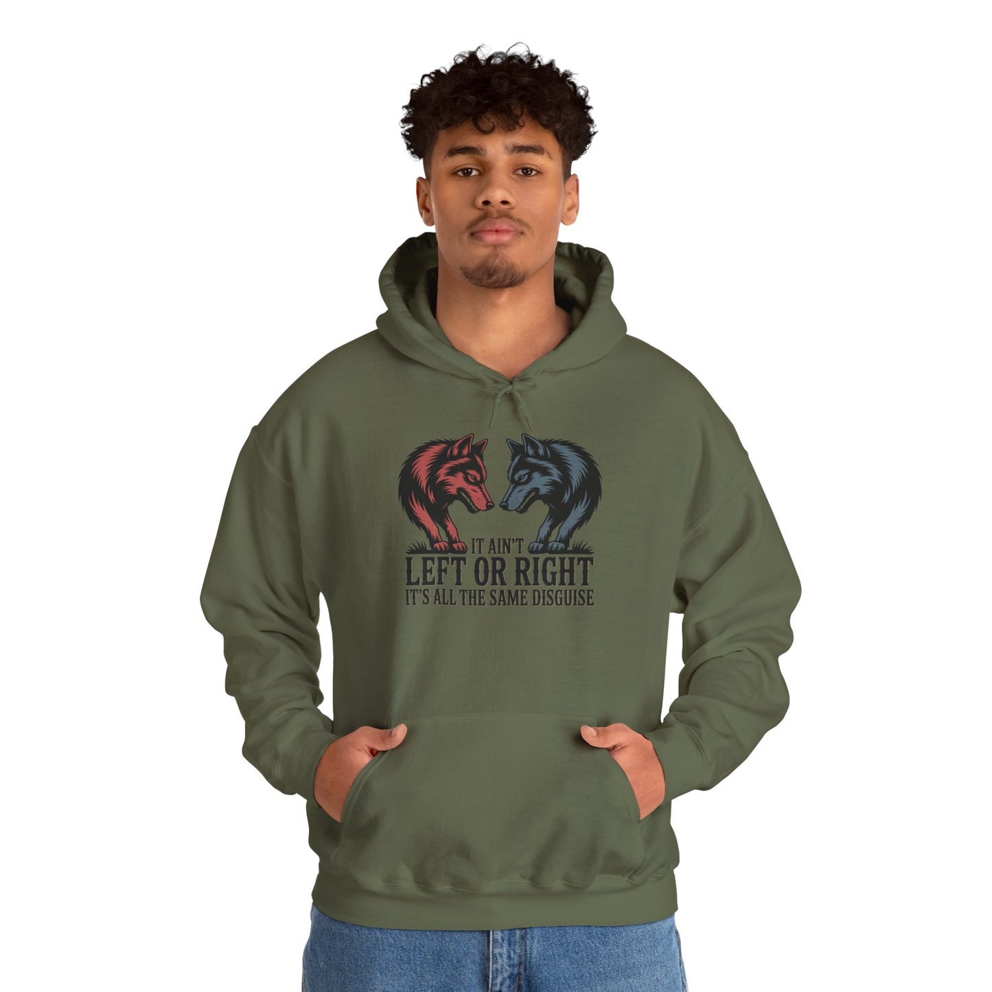 Walker Jackson "Two Wolves in the Night" Hoodie - Political Unity Country Music Sweatshirt
